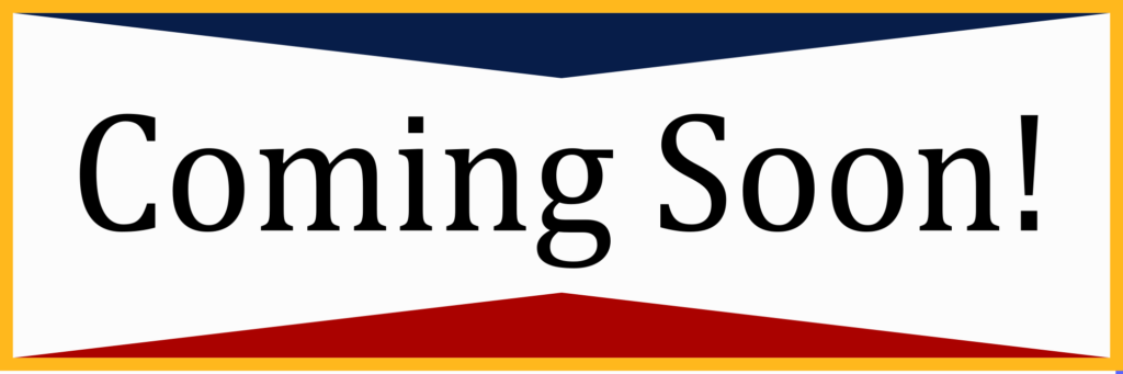 Coming Soon!